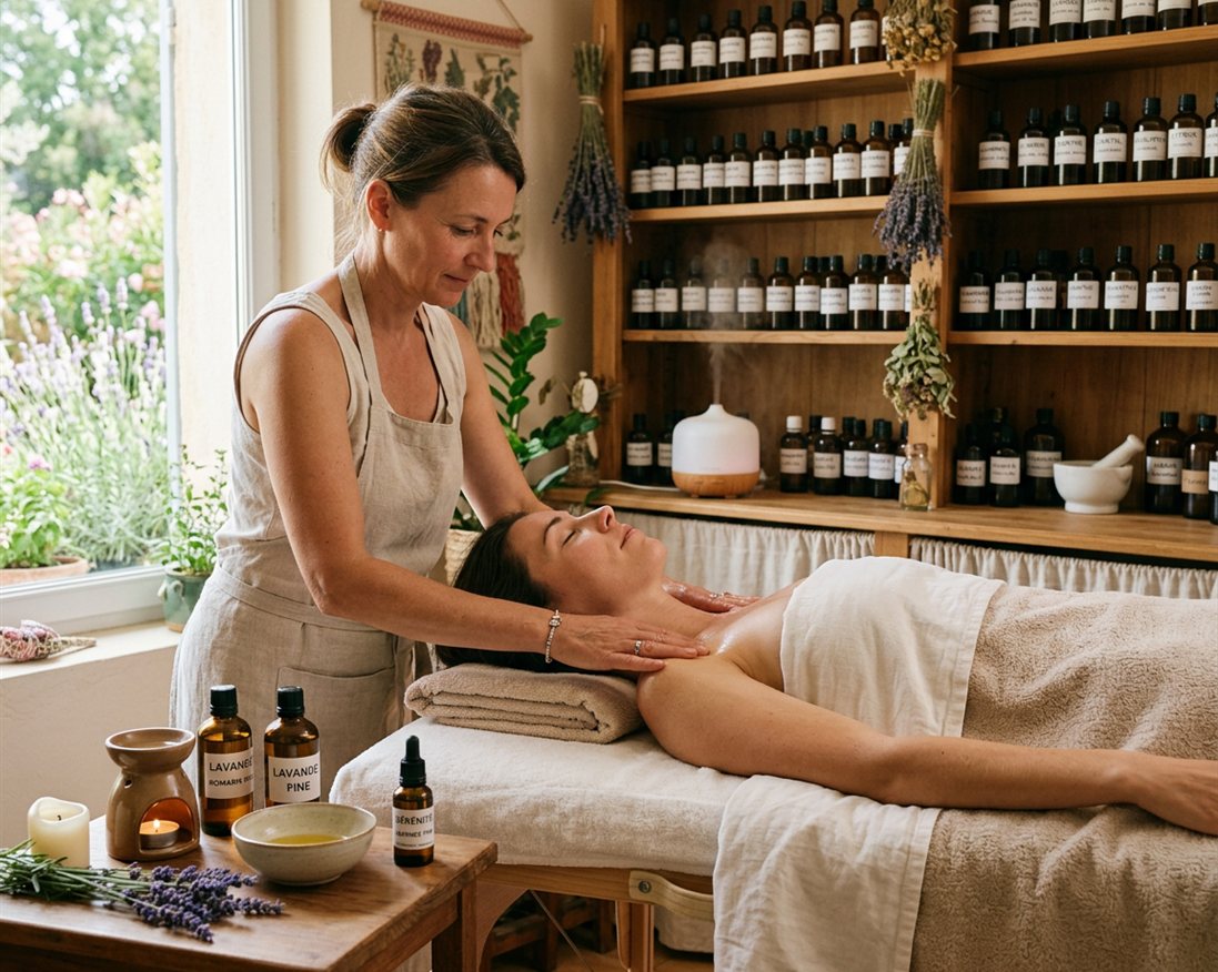 Huiles essentielles pour l'aromathérapie