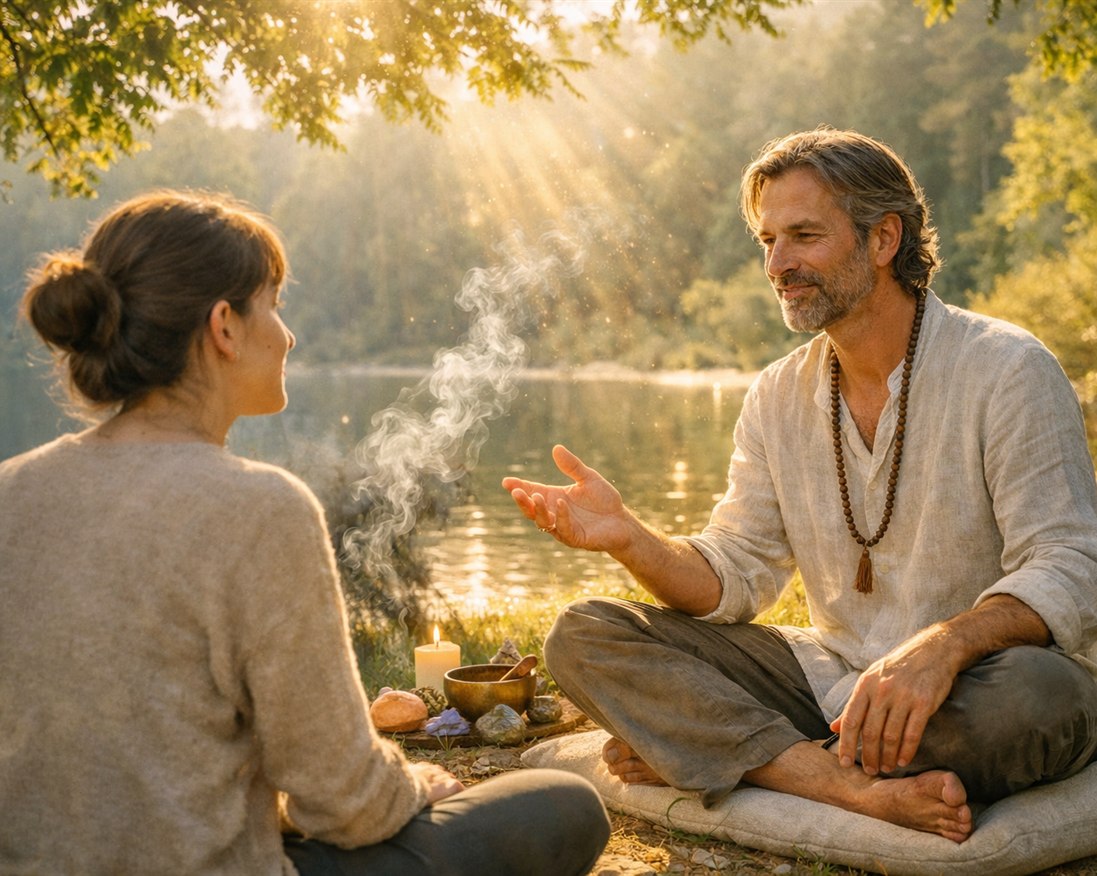 Coach spirituel, méditation et connexion à soi
