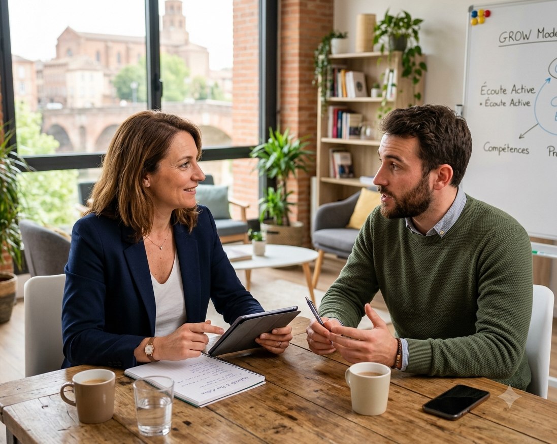Séance de coaching professionnel