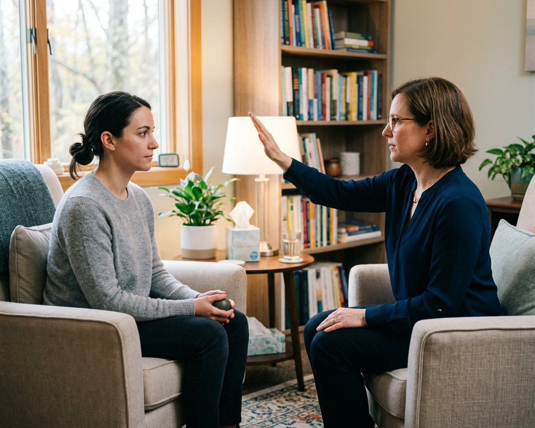 Thérapie EMDR, désensibilisation et retraitement par les mouvements oculaires