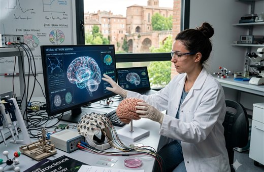 Illustration : Neurosciences appliquées au bien-être : cerveau, émotions et comment se former